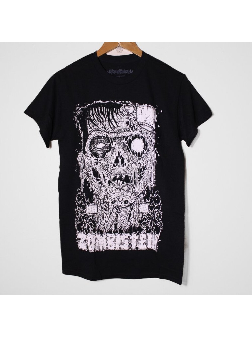 VampireFreaks Zombiestein Zombie Graphic Tee Black Size S